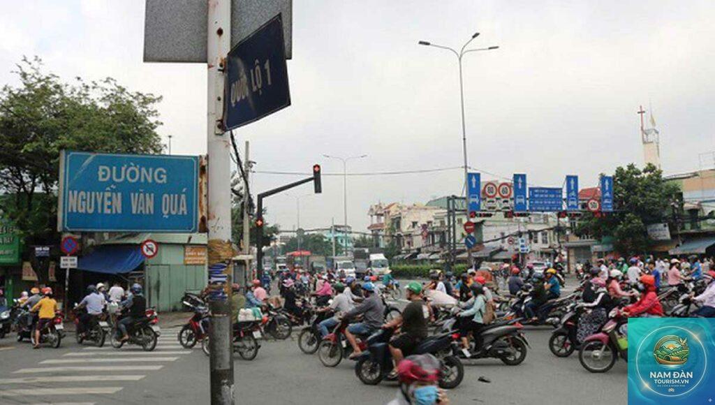 Cầu vượt Quốc lộ 1A Quận 12