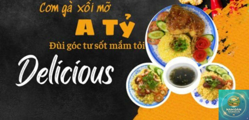 Cơm Gà Xối Mỡ A Tý Quận 12