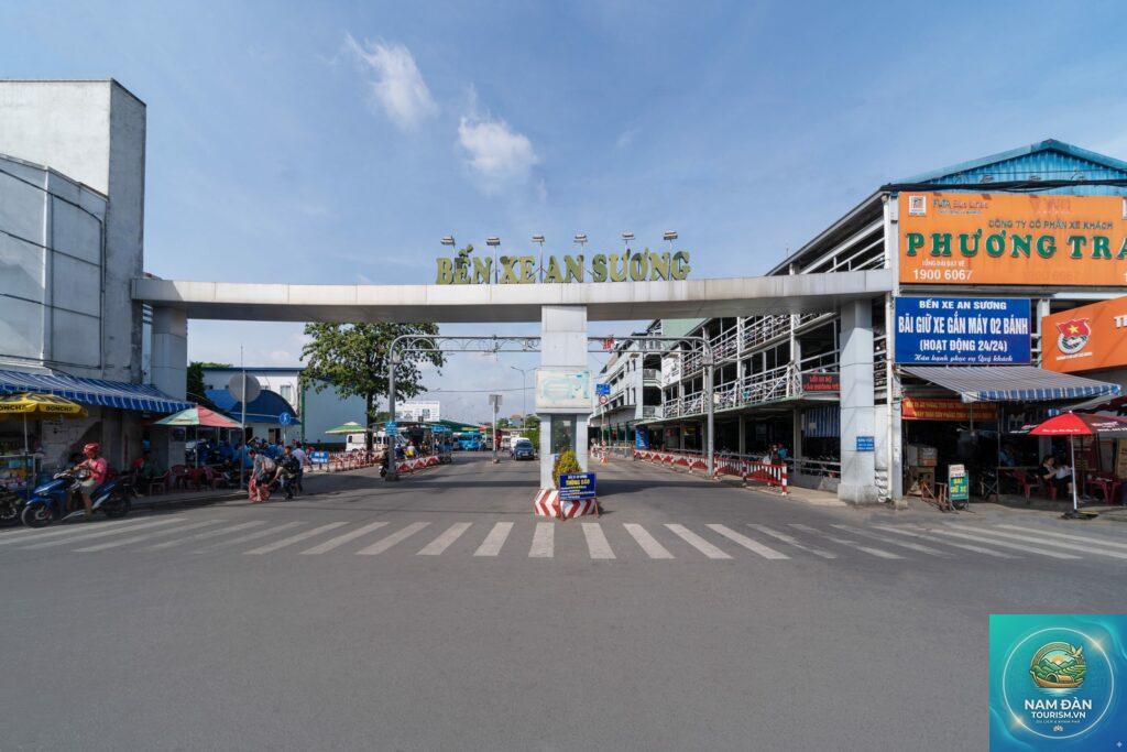Trạm xe buýt An Sương Quận 12
