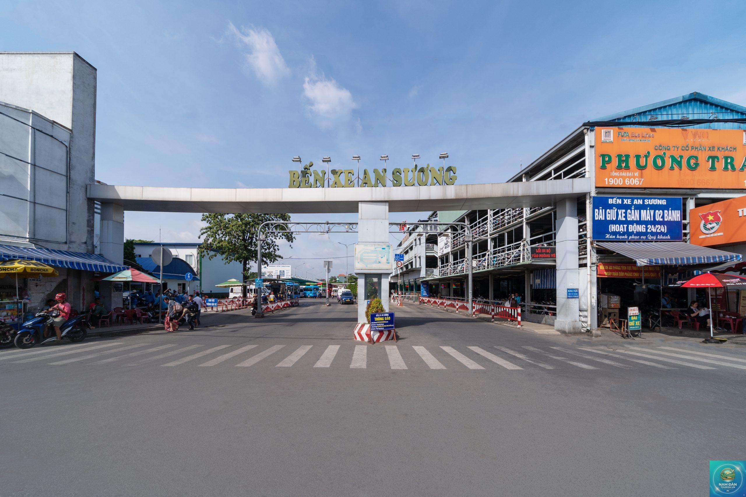 Trạm xe buýt An Sương Quận 12 - Hình 1