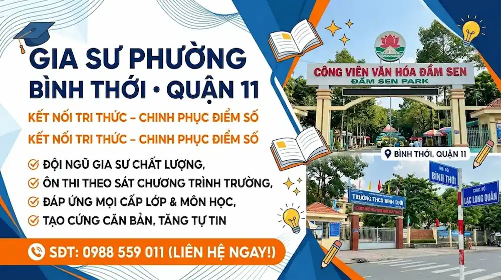 Trường THCS Bình Thới Quận 11 - Hình 1