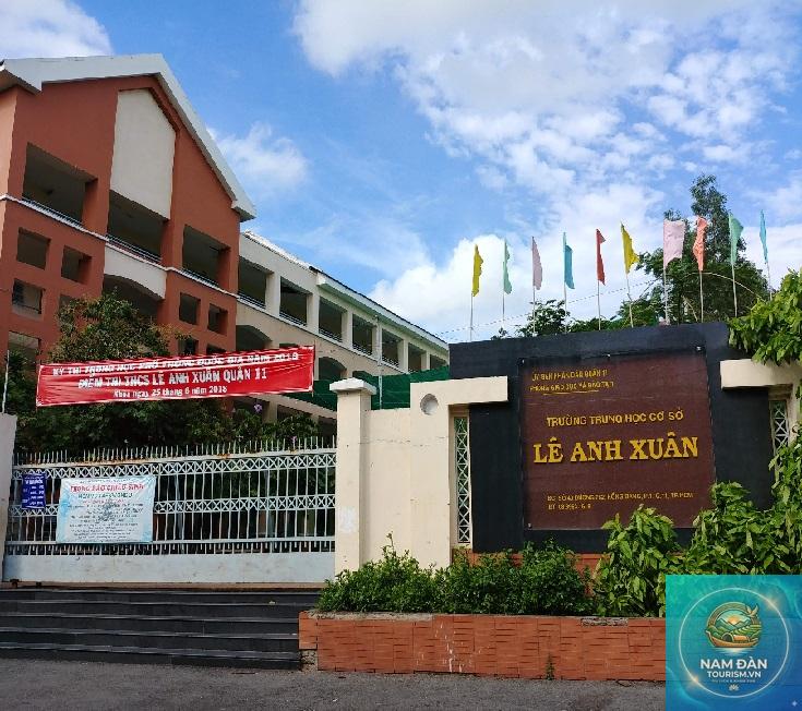 Trường THCS Lê Anh Xuân Quận 11 - Hình 1
