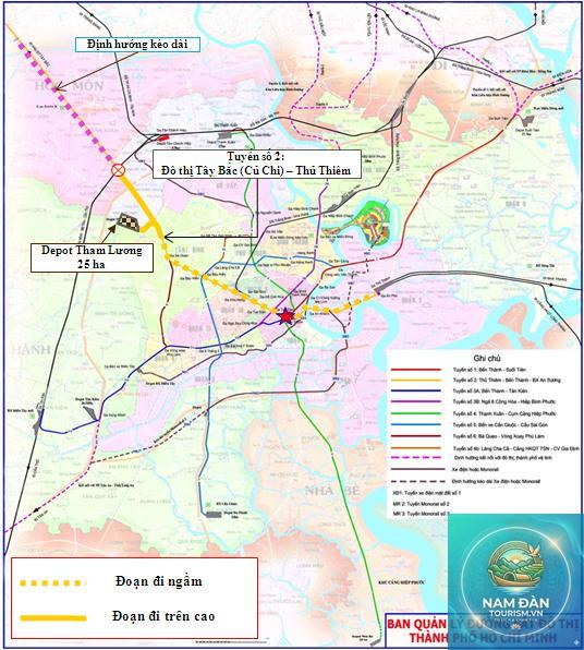 Tuyến Metro số 2 (đoạn Quận 12) - Hình 3