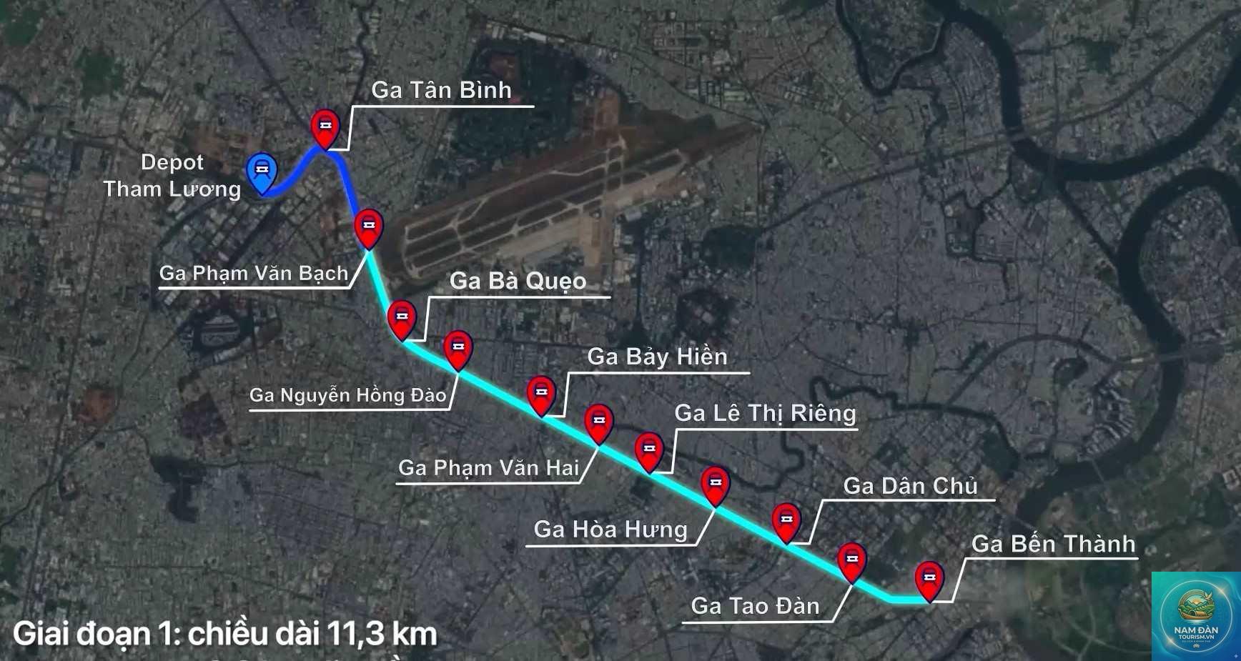 Tuyến Metro số 2 (đoạn Quận 12) - Hình 4