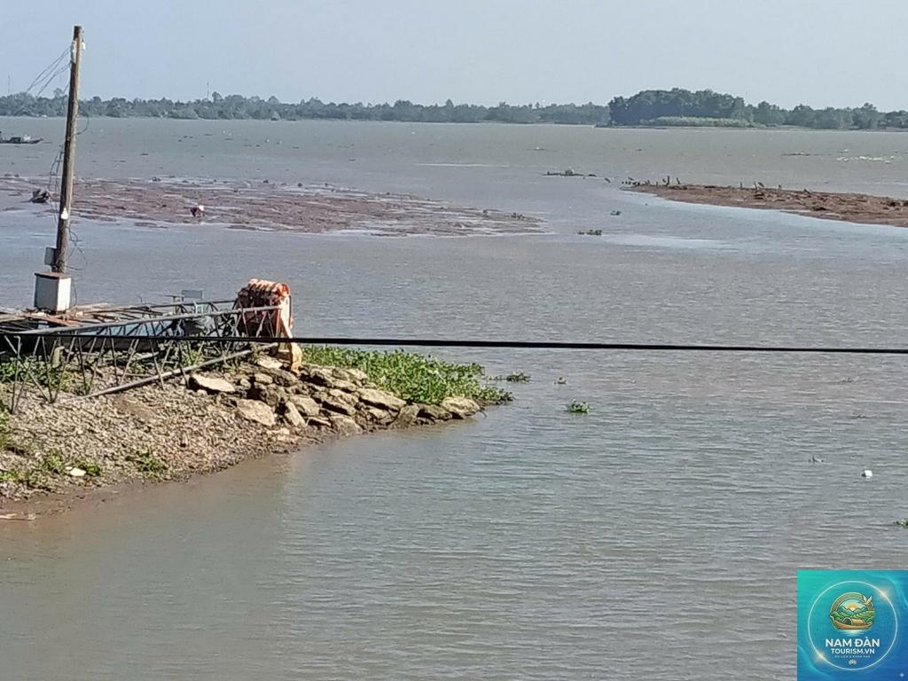 bãi bồi sông tiền vĩnh long