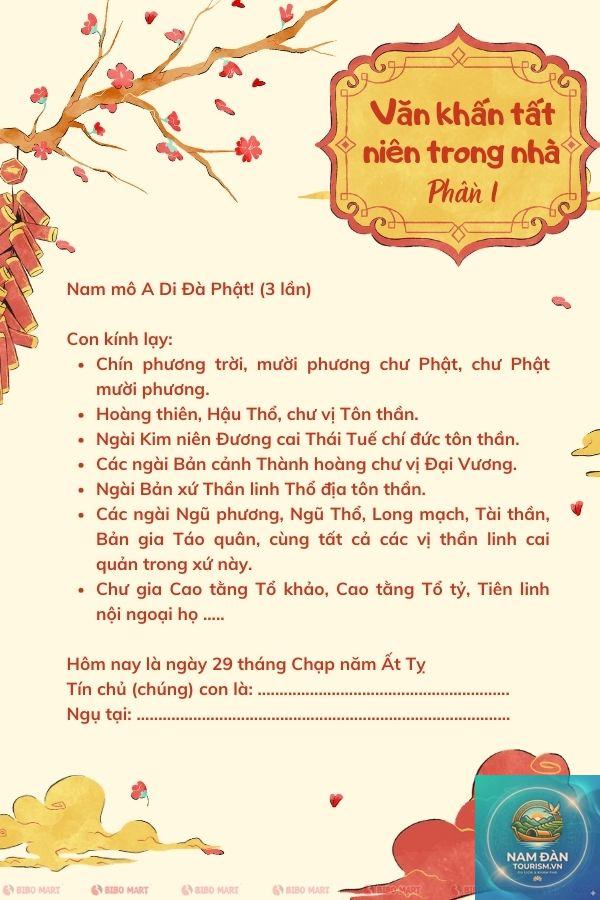 bài cúng tất niên cuối năm - Hình 1
