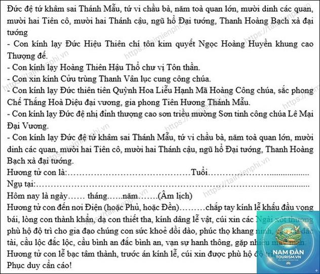 bài khấn tại đình - Hình 4