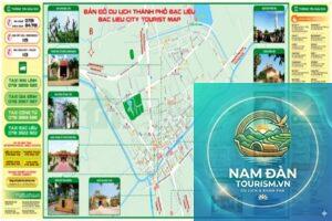 bản đồ du lịch bạc liêu