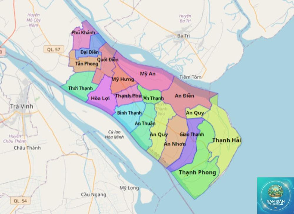 bản đồ du lịch bến tre - Hình 5