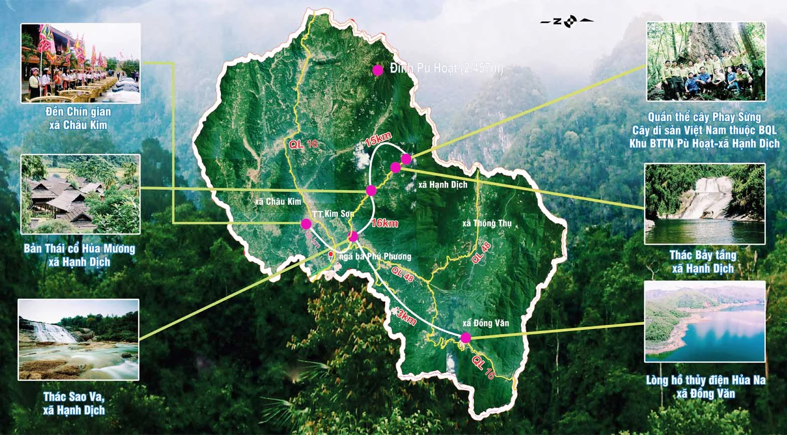 bản đồ du lịch nghệ an chi tiết - Hình 1