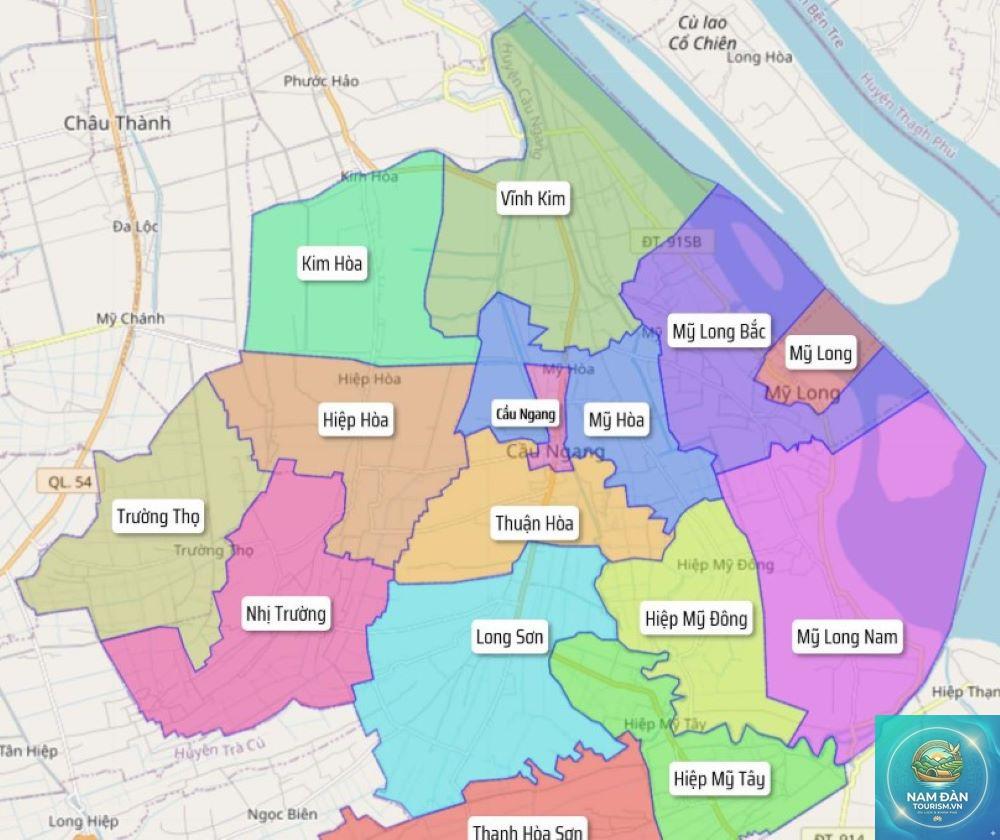 bản đồ du lịch trà vinh - Hình 3