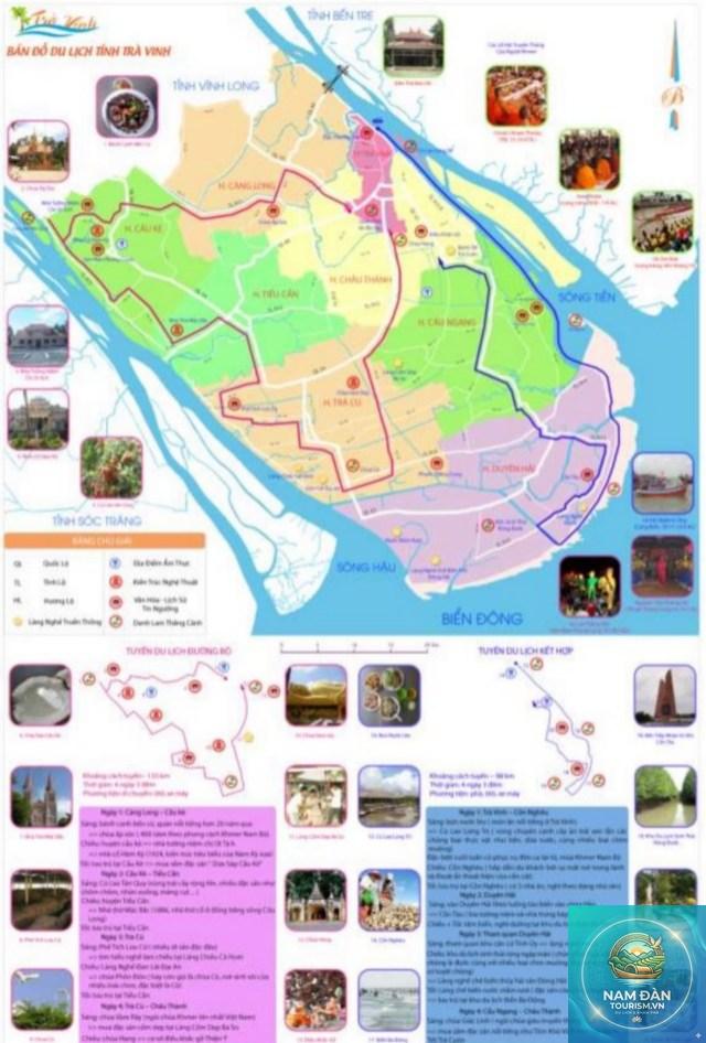 bản đồ du lịch trà vinh - Hình 4