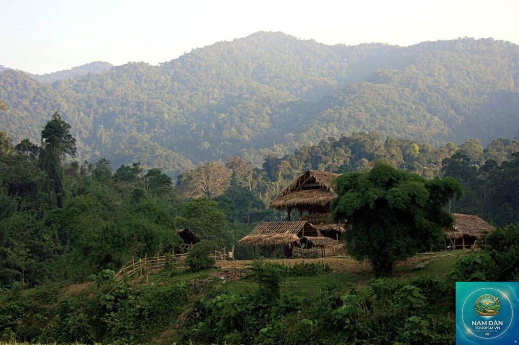 bản làng quanh pù mát