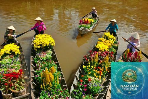 bến đò làng hoa sa đéc - Hình 4
