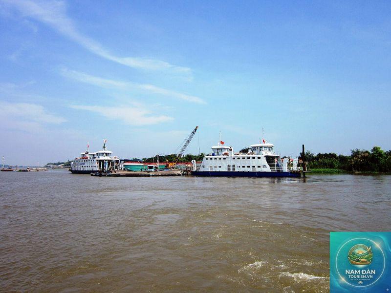 bến phà cù lao giêng - Hình 2