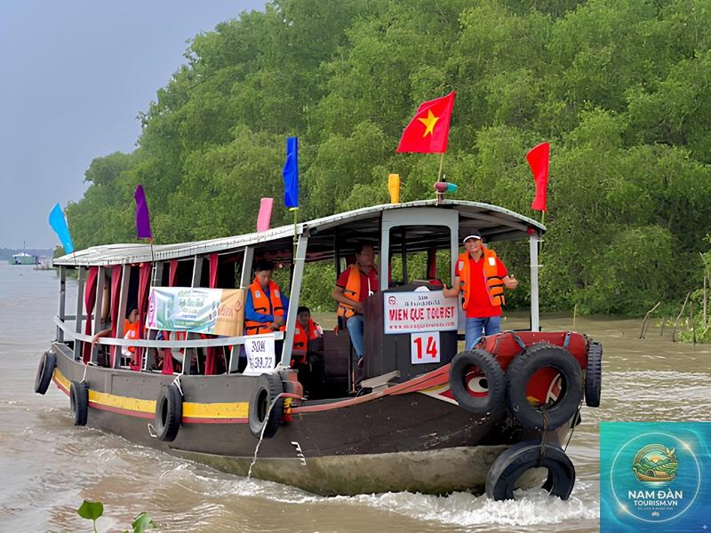 bến tàu du lịch cồn phụng - Hình 4