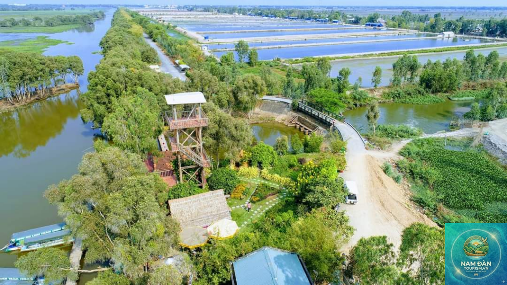 bến tàu du lịch tràm chim