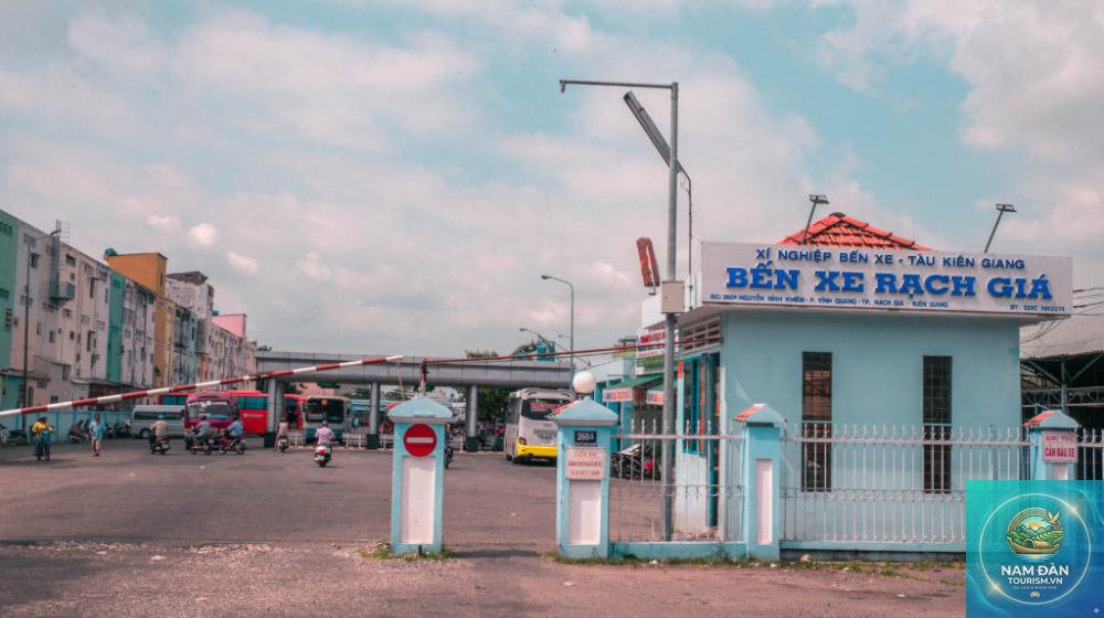 bến xe rạch giá