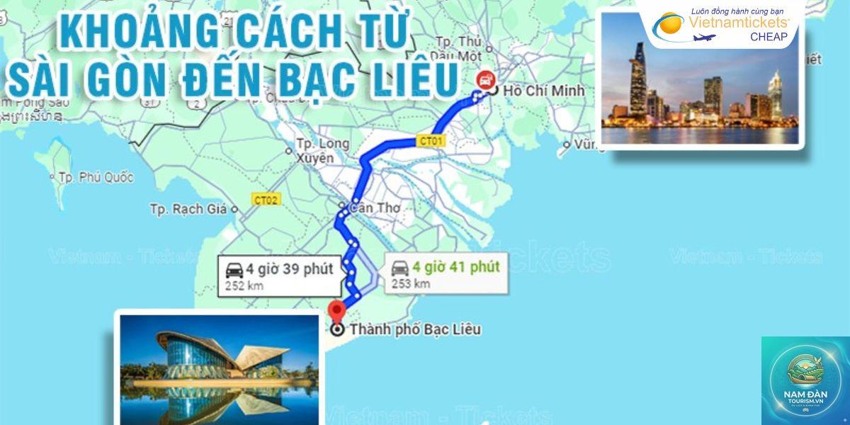 cách đi bạc liêu - Hình 3