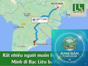 cách đi bạc liêu