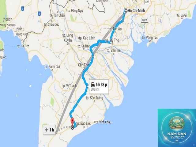 cách đi bạc liêu - Hình 5