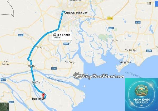 cách đi bến tre từ sài gòn - Hình 2