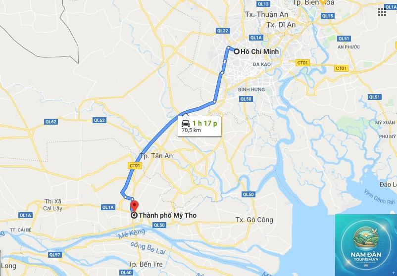 cách đi tiền giang từ sài gòn - Hình 2