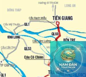 cách đi trà vinh