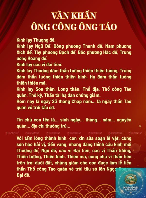 cách đọc văn khấn ông táo - Hình 1