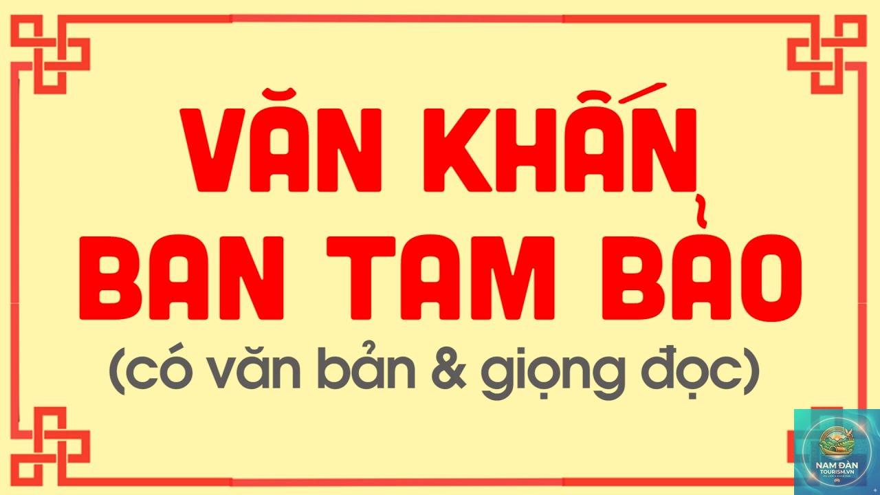 cách khấn ban tam bảo - Hình 3