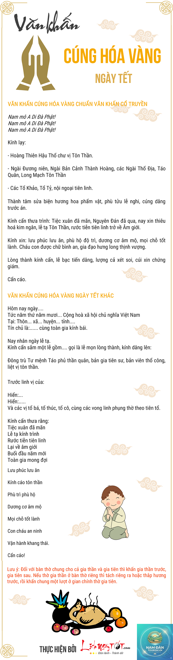 cách khấn lễ hóa vàng - Hình 2