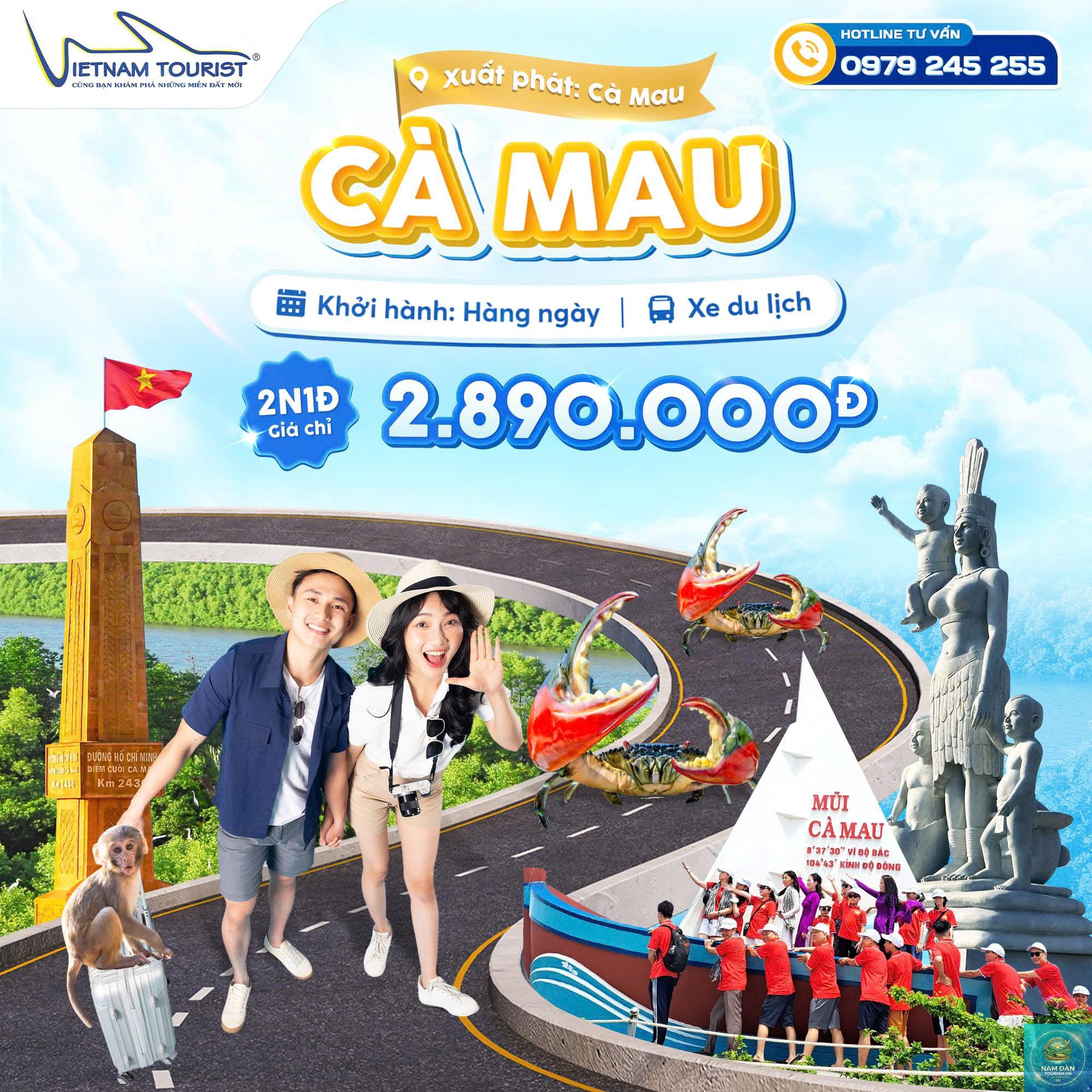chi phí du lịch cà mau - Hình 2