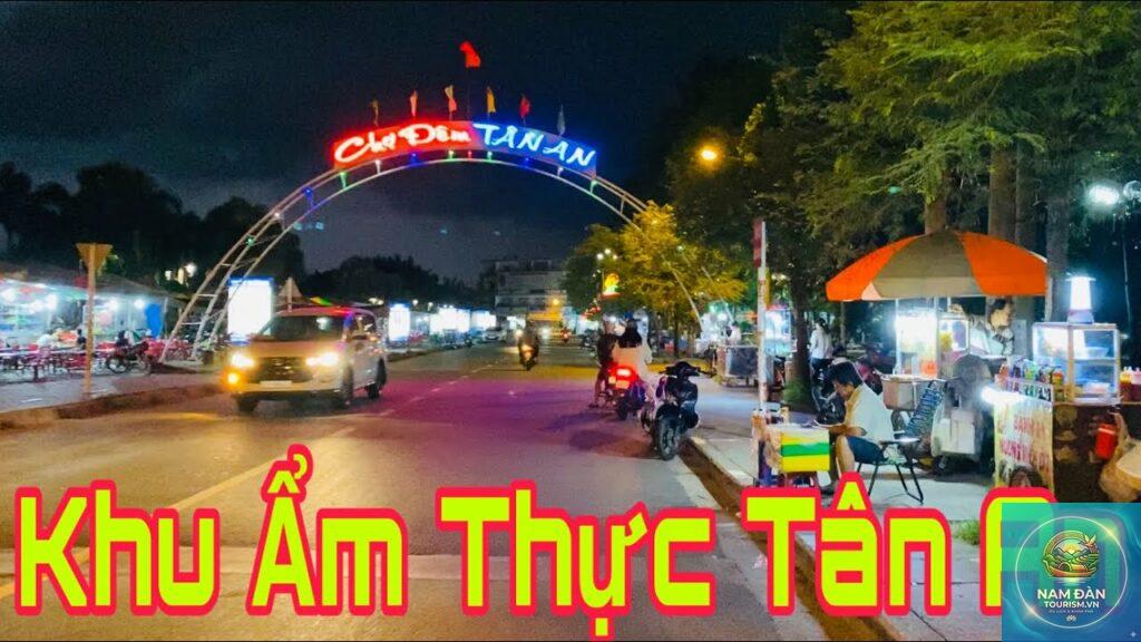 chợ đêm tân an