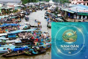 chợ nổi cà mau