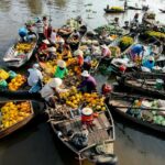 Kinh nghiệm đi chợ nổi Cái Bè: Tinh hoa văn hóa sông nước miền Tây Nam Bộ chợ nổi cái bè