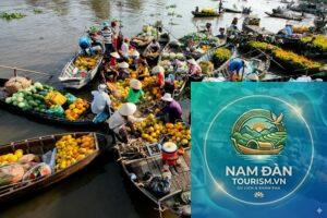 chợ nổi cái bè
