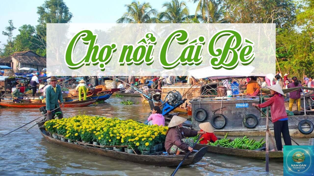 chợ nổi cái bè - Hình 2