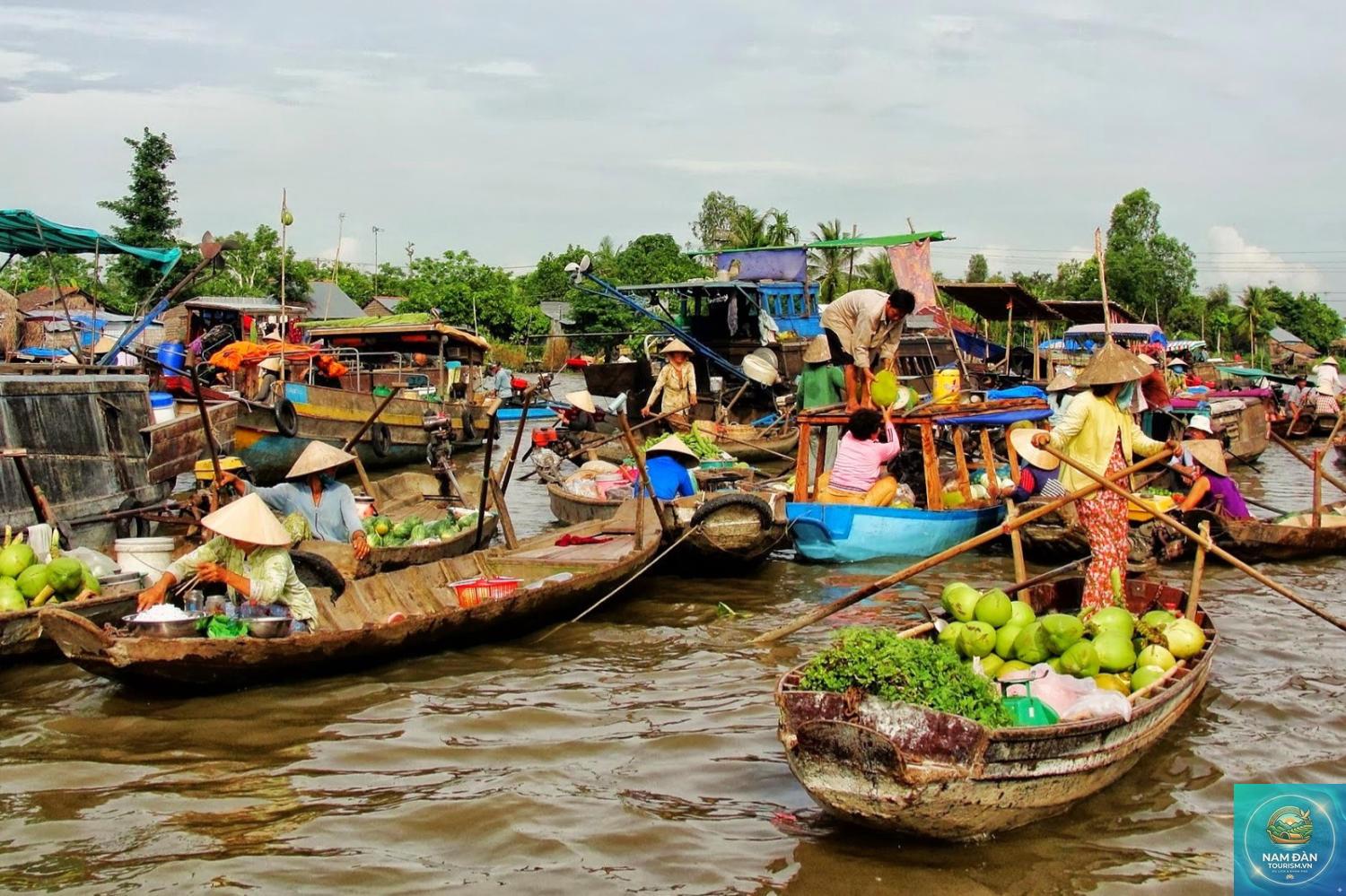 chợ nổi cái bè - Hình 4