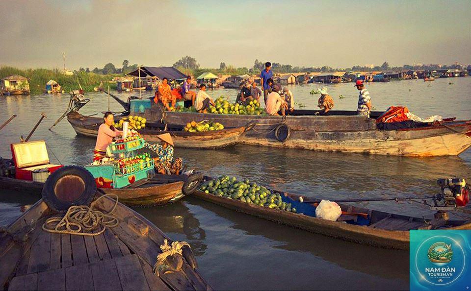 chợ nổi long xuyên - Hình 5