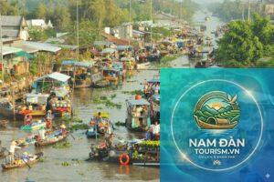 chợ nổi ngã năn