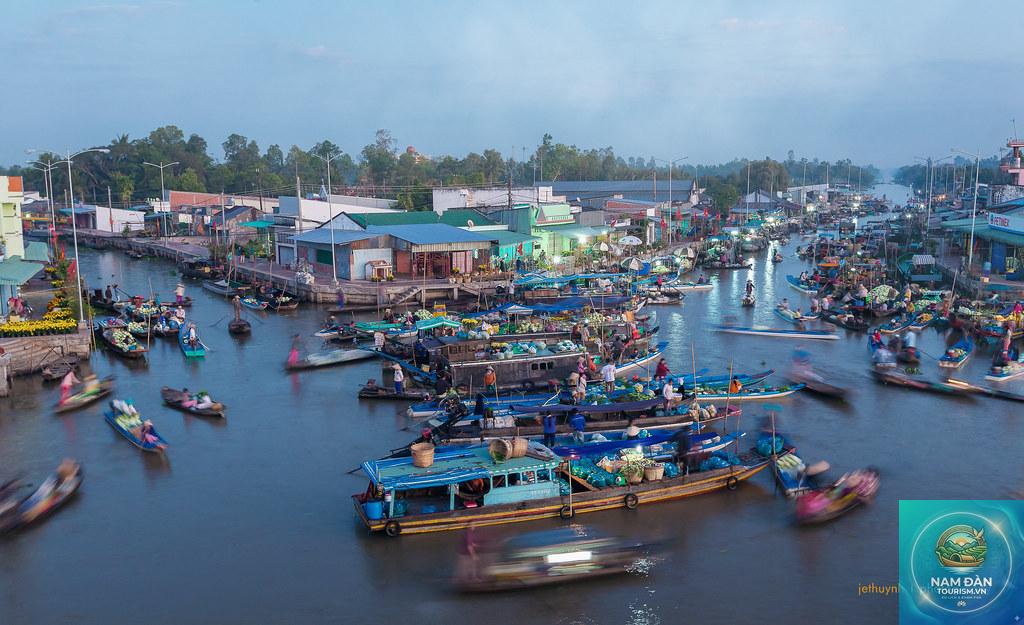 chợ nổi sóc trăng