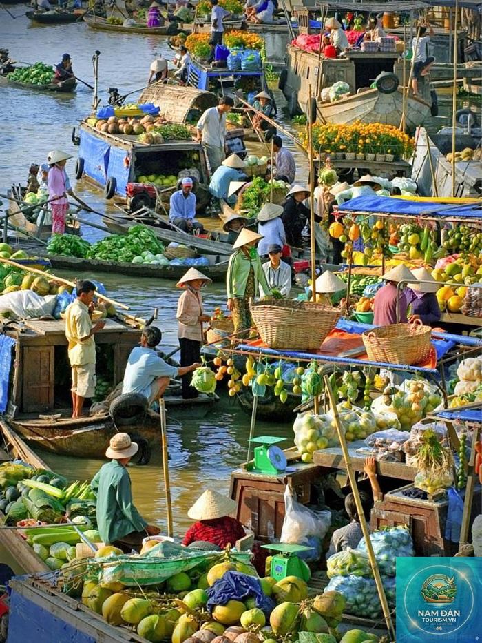 chợ nổi trà ôn - Hình 3