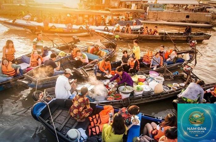 chợ nổi trà ôn - Hình 4