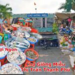 Chợ Thạnh Phú: Thiên đường ẩm thực và mua sắm miền Tây sông nước