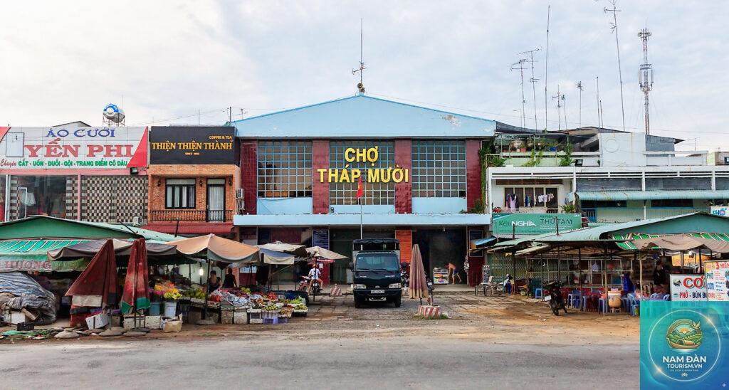 chợ tháp mười