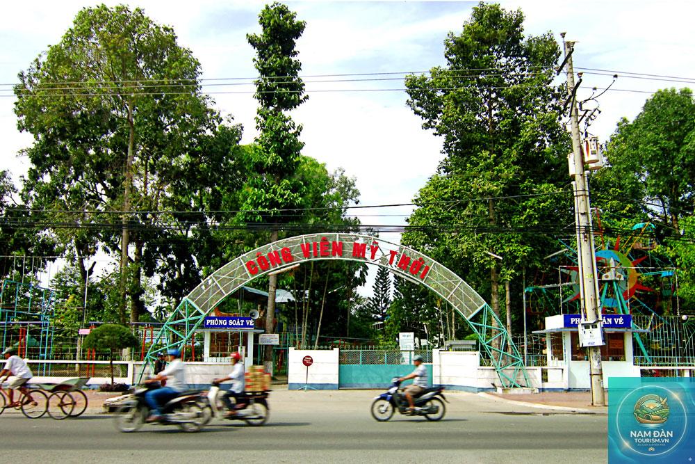 công viên mỹ thới
