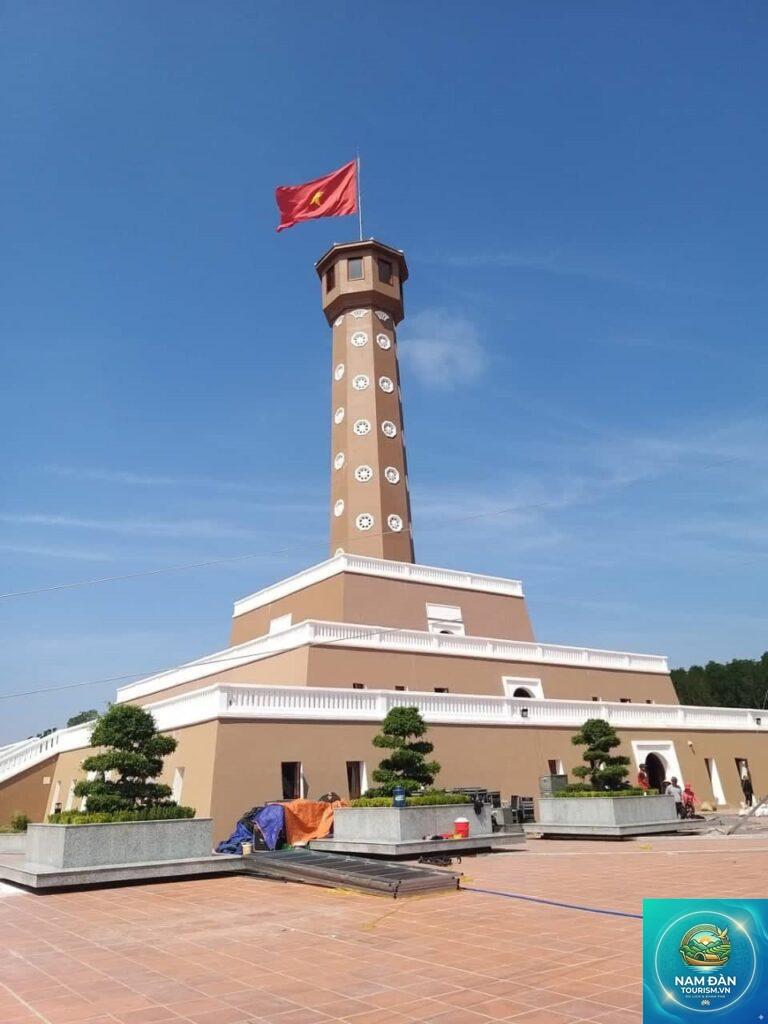 cột cờ hà nội tại đất mũi