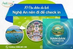 danh sách địa điểm du lịch nghệ an đẹp