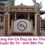 Khám Phá Đền Thờ Cá Ông Bình Đại: Nét Văn Hóa Tâm Linh Độc Đáo Ven Biển đền thờ cá ông bình đại