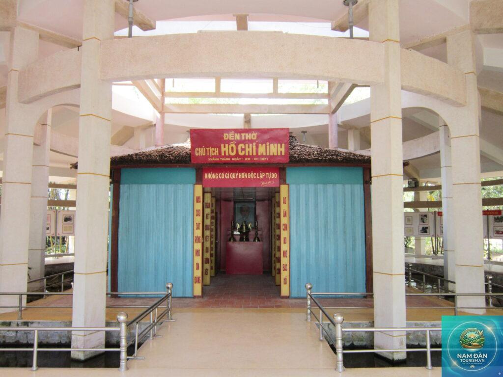 đền thờ chủ tịch hồ chí minh long đức